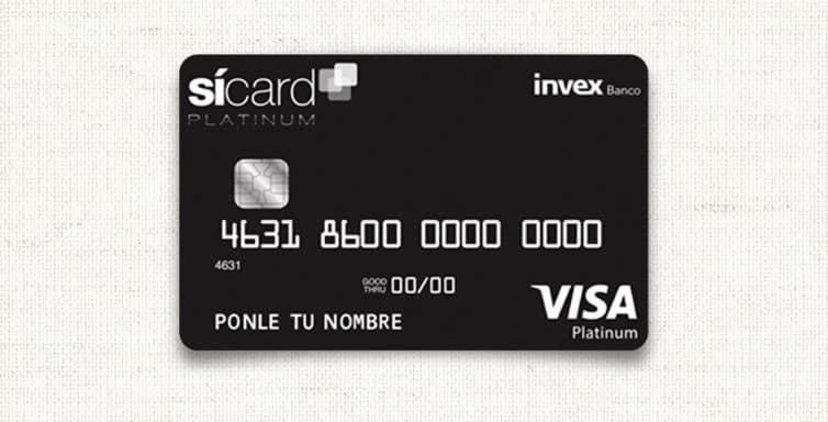 Tarjeta de Crédito Sícard Platinum INVEX